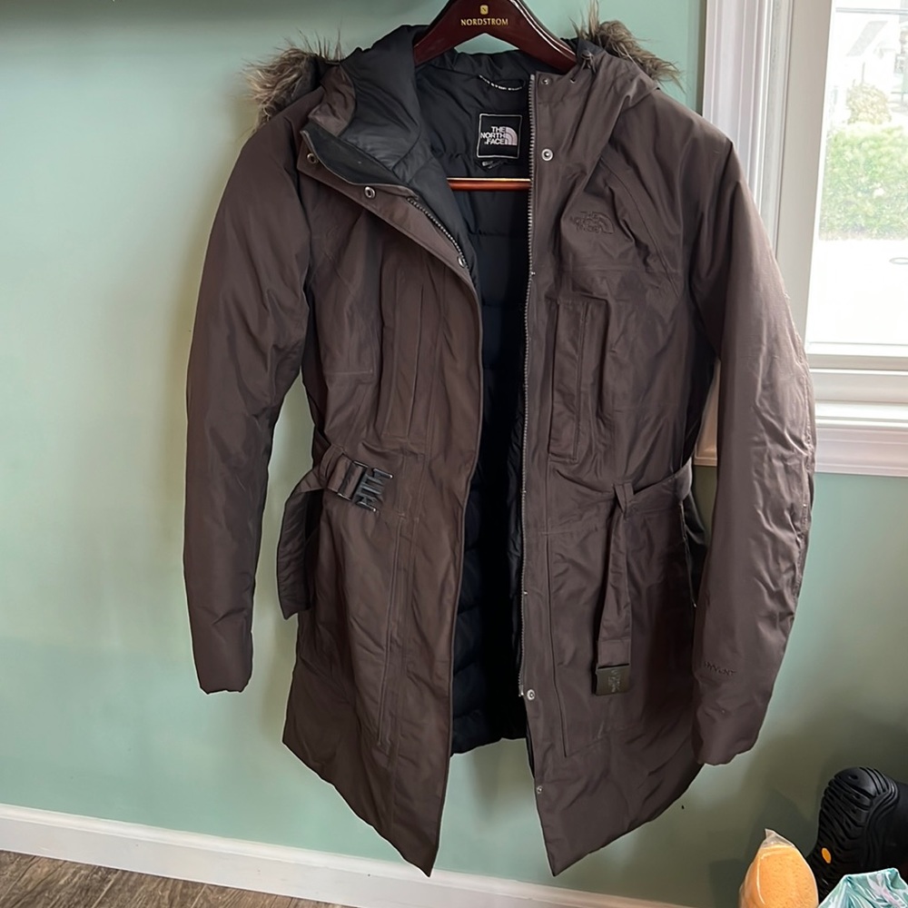 Womens north face winter coat